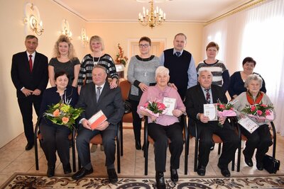 Jubilaci urodzinowi i małżeńscy 